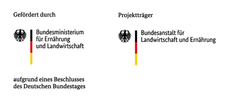 Logo Bundesministerium für Ernährung und Landwirtschaft, Logo Bundesanstalt für Landwirtschaft und Ernährung